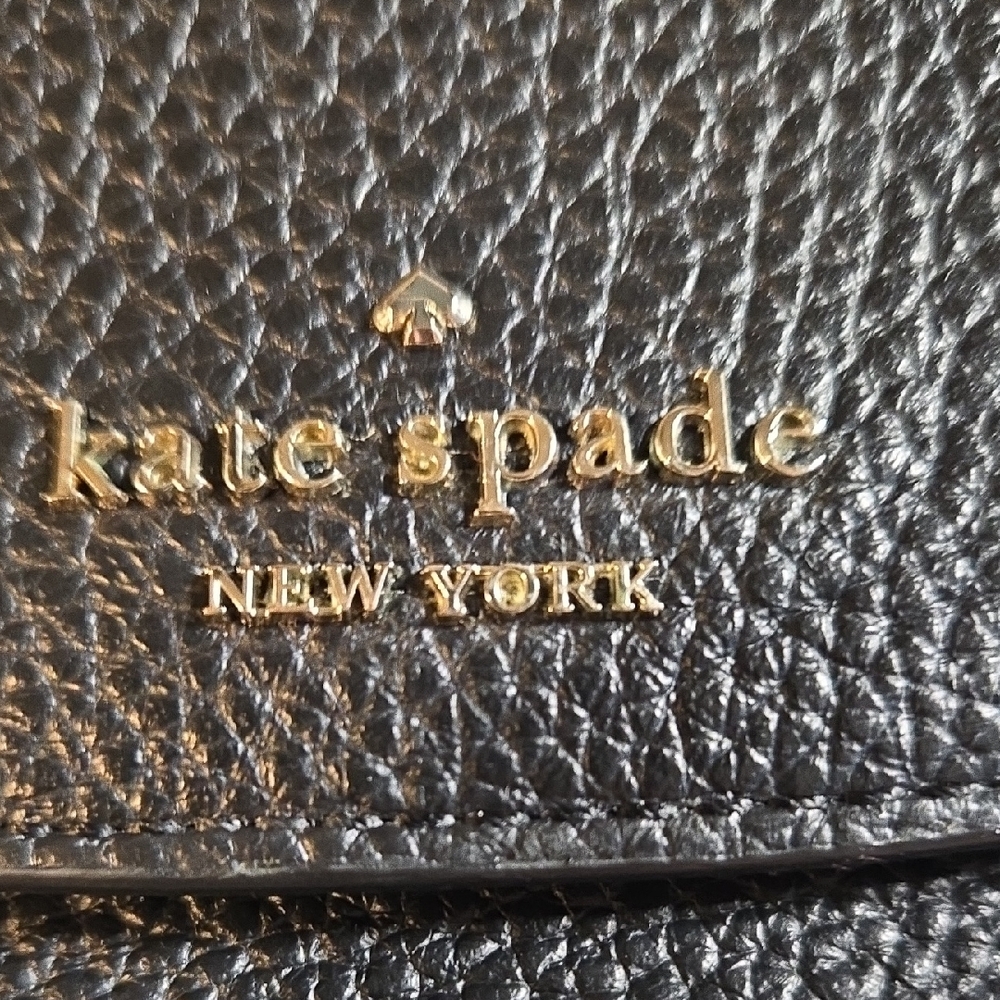 Kate Spade Black Pebbled Crossbody Bag - Picture 2 of 13
